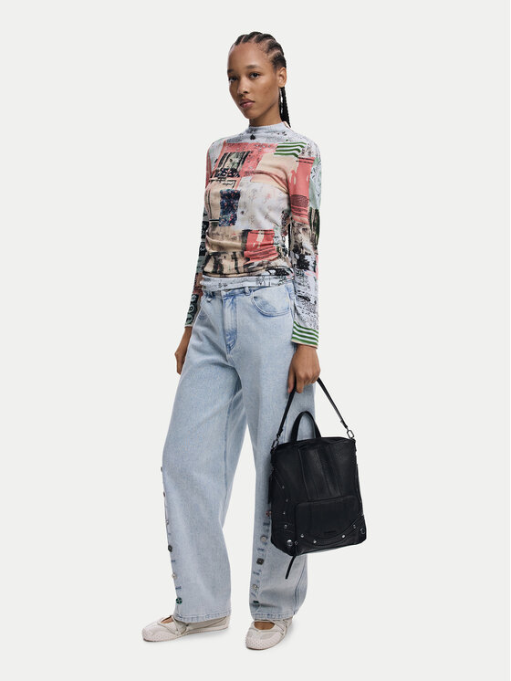 Desigual Desigual Zaino Embro Patch Pretoria 25WAKP24 Nero