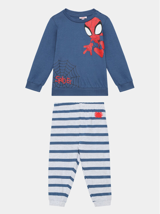 OVS OVS Pyjama SPIDER-MAN 1698682 Dunkelblau Regular Fit