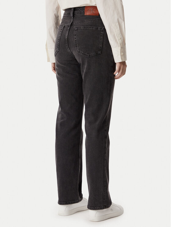 Calvin Klein Jeans Calvin Klein Jeans Τζιν LV047F708G Μαύρο Straight Fit