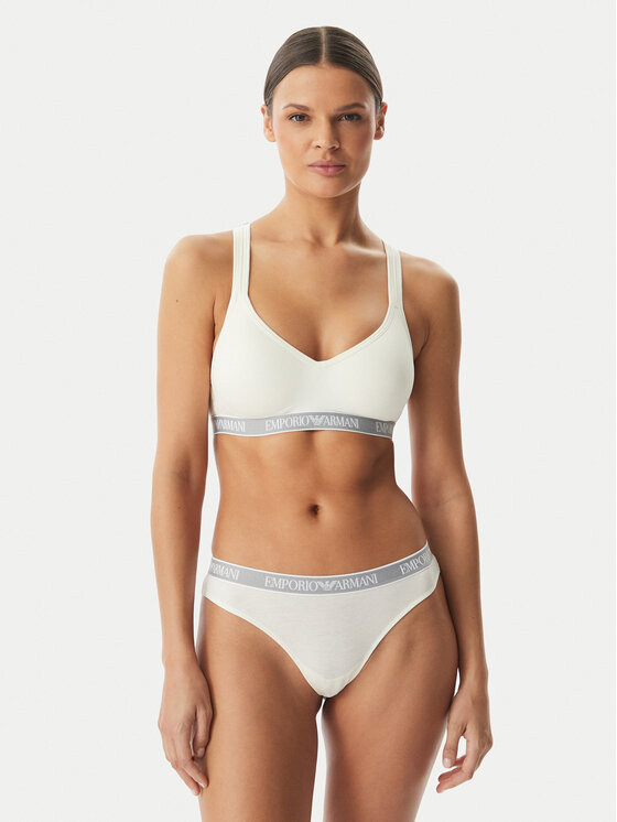 Emporio Armani Underwear Emporio Armani Underwear Комплект бразилски бикини EW000404 AF19026 M0082 Бял