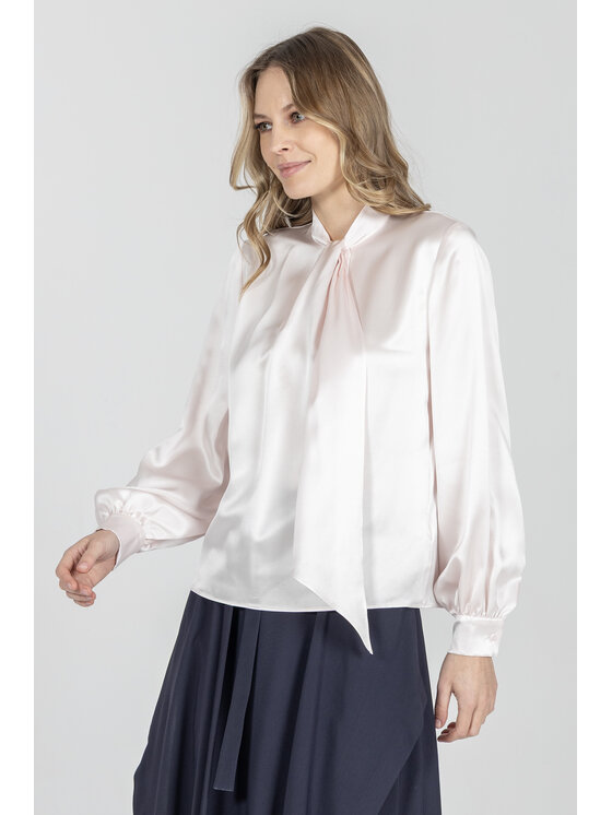 Deni Cler Milano Deni Cler Milano Koszula W-DC-1413-F2-A9-31-1 Różowy Oversize