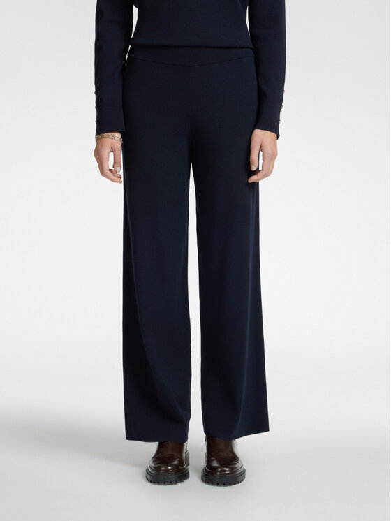 Elena Mirò Elena Mirò Pantaloni di tessuto P618Z000118N034 Blu Regular Fit