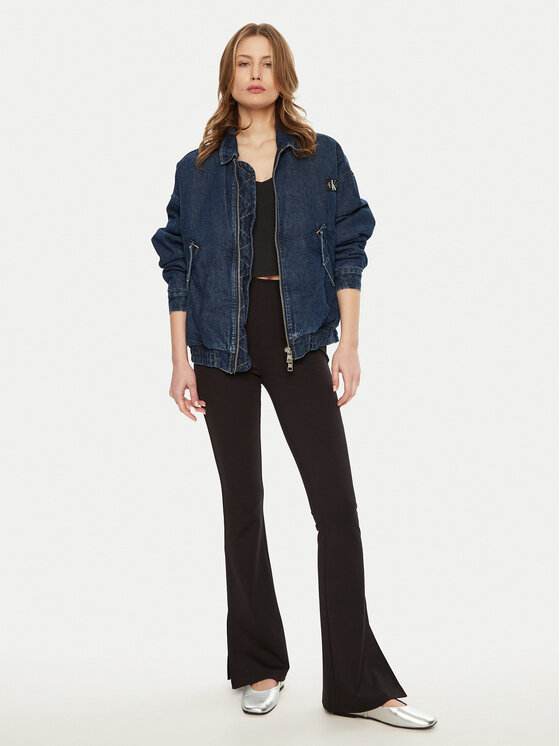 Calvin Klein Jeans Calvin Klein Jeans Legíny Milano J20J225089 Černá Slim Fit