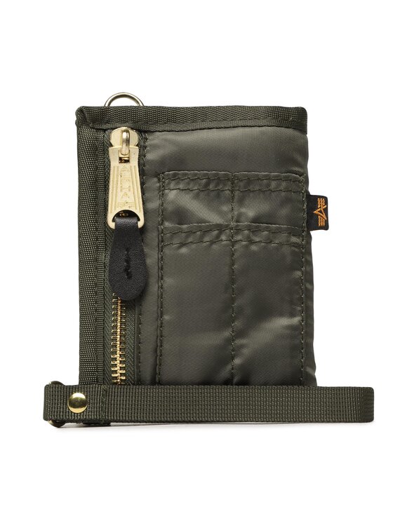 Alpha Industries Velika Moška Denarnica Utility Wallet 108958 Zelena