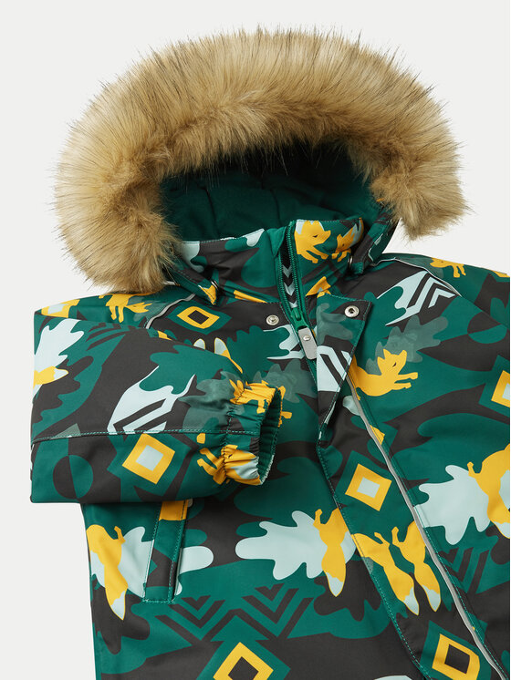 Reima Reima Téli overall Lappi 5100129C Zöld Regular Fit