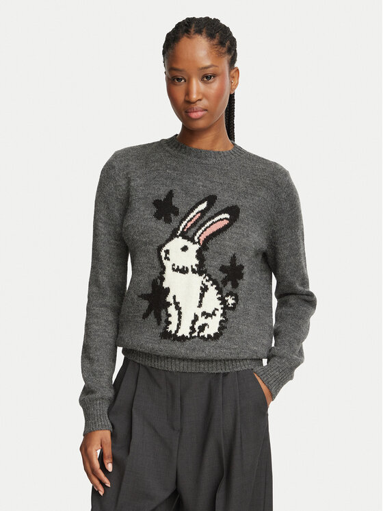 Weekend Max Mara Weekend Max Mara Džemper Nitra 2625366272 Siva Regular Fit