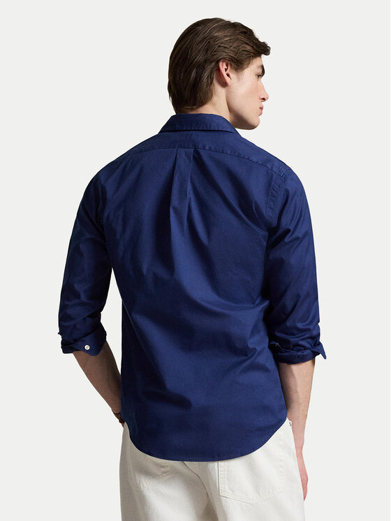 Polo Ralph Lauren Polo Ralph Lauren Košeľa 710B20512006 Tmavomodrá Custom Fit