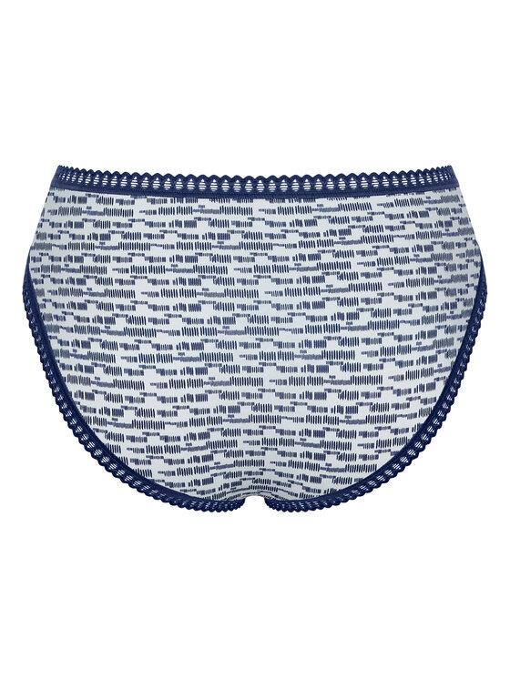 Sloggi Sloggi Set 3 perechi de chiloți de damă clasici Go Crush 10219672 Albastru
