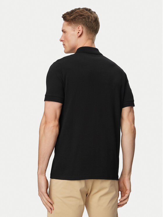 KARL LAGERFELD KARL LAGERFELD Tricou polo 745780 500235 Negru Regular Fit