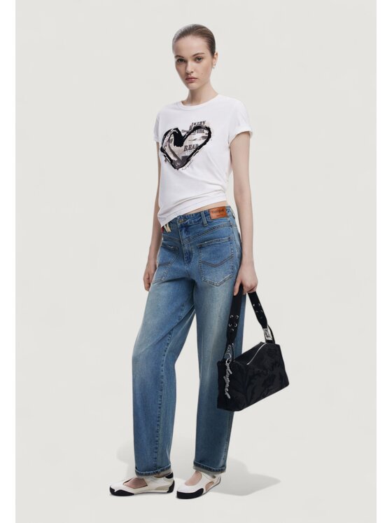 Desigual Desigual Borsetta BAG_ROMEO_FLORAL TOTAL BL Nero