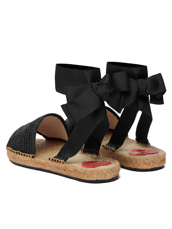 LOVE MOSCHINO LOVE MOSCHINO Espadrilky JA16222G0OJR100A Černá