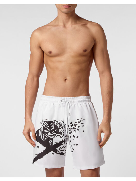 Plein Sport Plein Sport Boxerky 14191 Biela