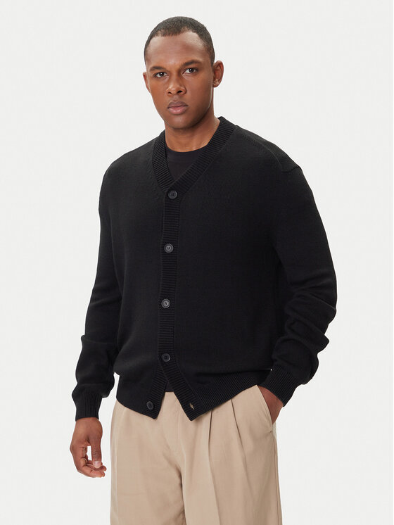 Armani Exchange Armani Exchange Strickjacke XM001914 AF14008 UC001 Schwarz Regular Fit