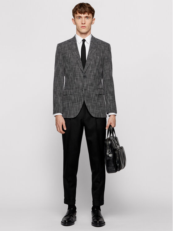 BOSS Boss Sako Jestor7 50450510 Sivá Regular Fit