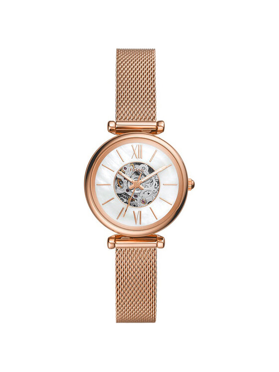 Fossil Fossil Hodinky ME3188 Růžové zlato