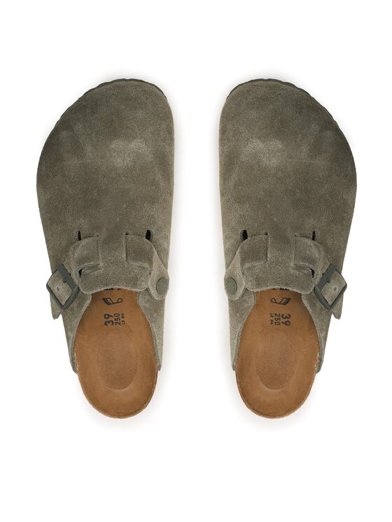 Birkenstock Birkenstock Nazouváky Boston 1024721 Zelená