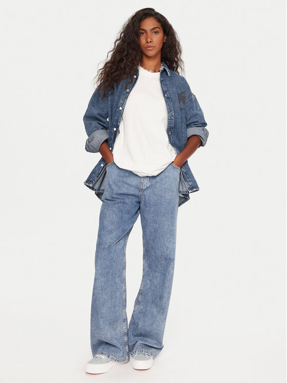 Roxy Roxy Blugi Stunning ERJDP03313 Albastru Relaxed Fit