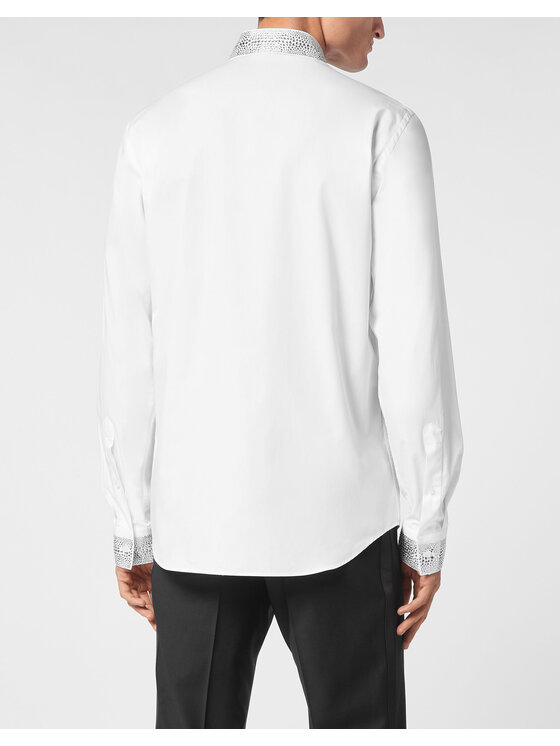 PHILIPP PLEIN PHILIPP PLEIN Košeľa 11467 Biela Slim Fit