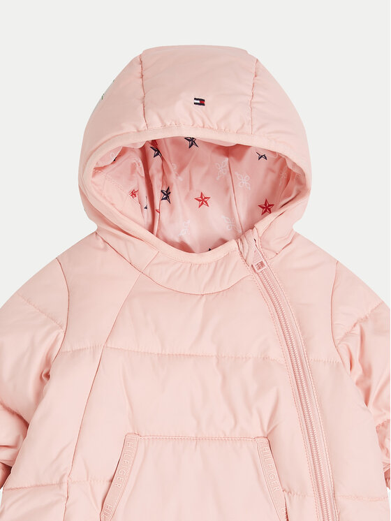 Tommy Hilfiger Tommy Hilfiger Kombinezon zimowy KN0KN01908 Różowy Regular Fit