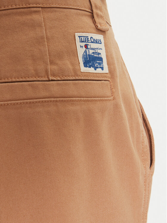 Champion Champion Pantaloni di tessuto 220506 Beige Straight Leg