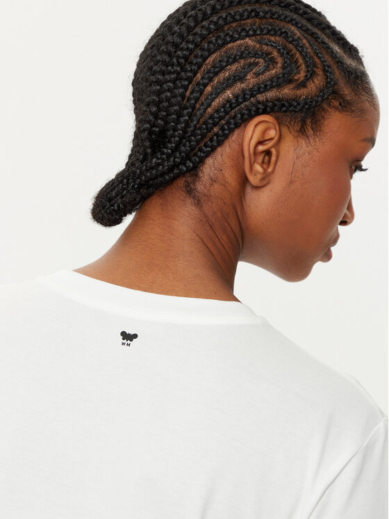 Weekend Max Mara Weekend Max Mara T-särk Cabina 2515971041 Valge Regular Fit