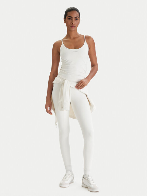 Guess Guess топ V6RP14 KD952 Екрю Slim Fit