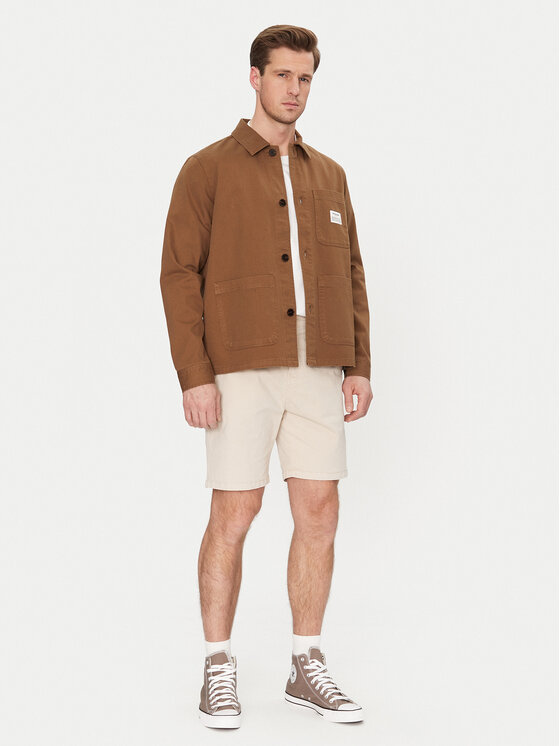Resteröds Resteröds Srajca 8243 6263 Khaki Regular Fit