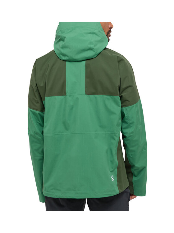 Haglöfs Haglöfs Kurtka przeciwdeszczowa Spitz GTX Pro Jacket Men Zielony Regular Fit