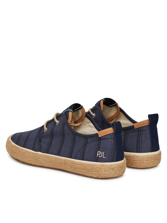 Pepe Jeans Pepe Jeans Espadrillas Port Lines PMS10331 Blu scuro