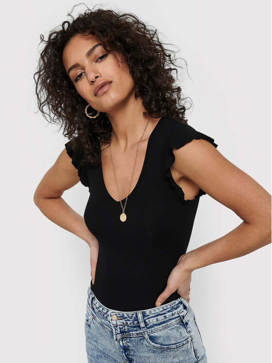 ONLY ONLY Блуза Belia 15227187 Черен Regular Fit