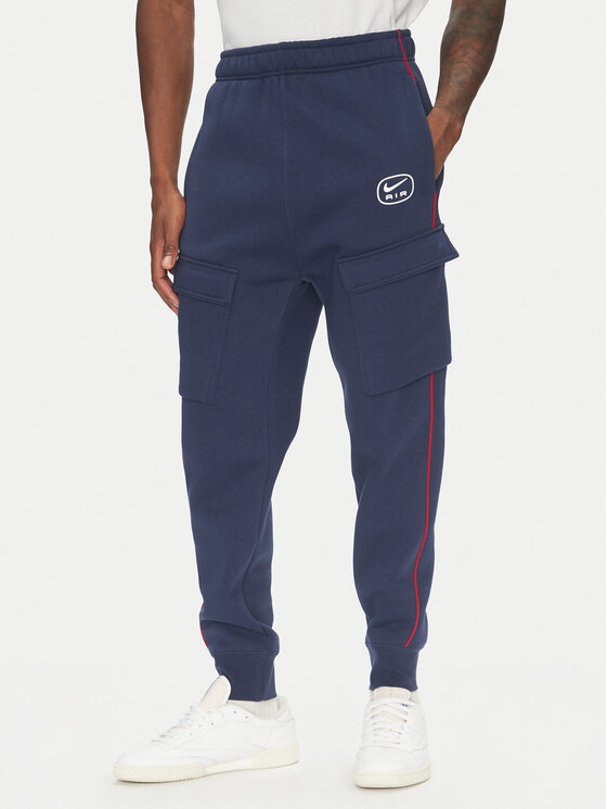 Nike Nike Teplákové kalhoty HM0180 Tmavomodrá Regular Fit