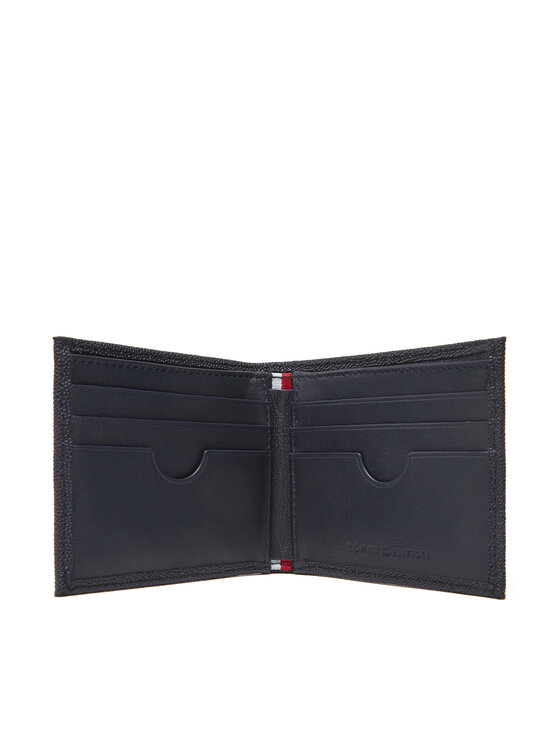 Tommy Hilfiger Tommy Hilfiger Liels vīriešu maks Th Flag Mini Cc Wallet AM0AM13518 Tumši zils