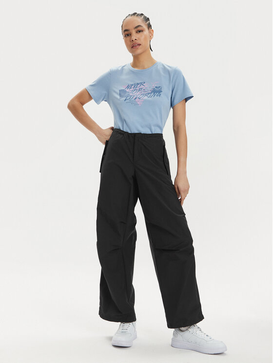 The North Face The North Face Tricou tehnic Foundation Traces NF0A882U Albastru Regular Fit