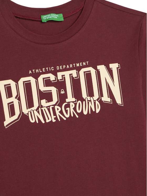 United Colors Of Benetton United Colors Of Benetton Blūze 3JERC10QO Bordo Regular Fit