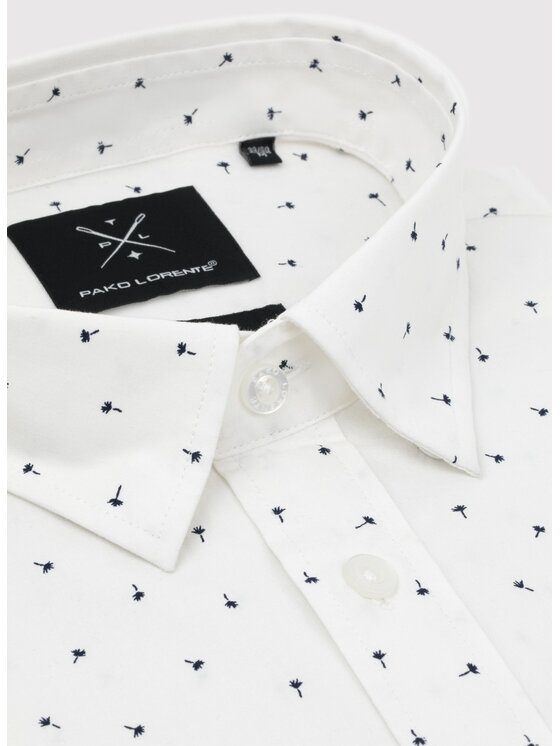 Pako Lorente Pako Lorente Koszula P24WN-1X-033 Biały Slim Fit