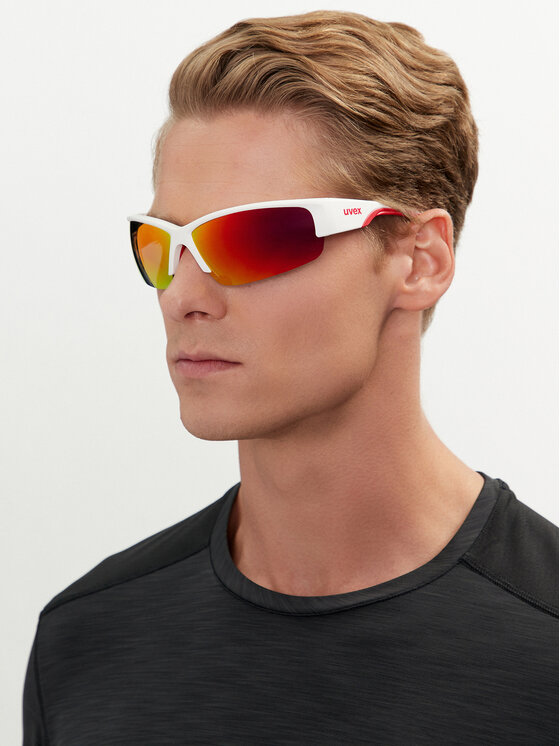Uvex Uvex Okulary przeciwsłoneczne Sportstyle 215 S5306178316 Biały