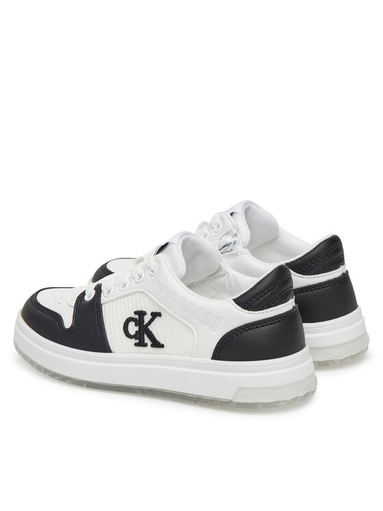 Calvin Klein Jeans Calvin Klein Jeans Sneakersy Low Cut Lace-Up Sneaker V3X9-82093-1697 M Biały