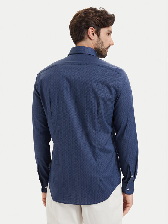 Tommy Hilfiger Tommy Hilfiger Košeľa MW0MW43756 Tmavomodrá Regular Fit