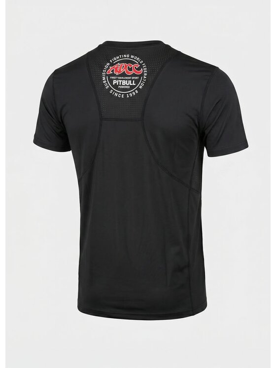 PITBULL PITBULL Koszulka techniczna ADCC Czarny Regular Fit