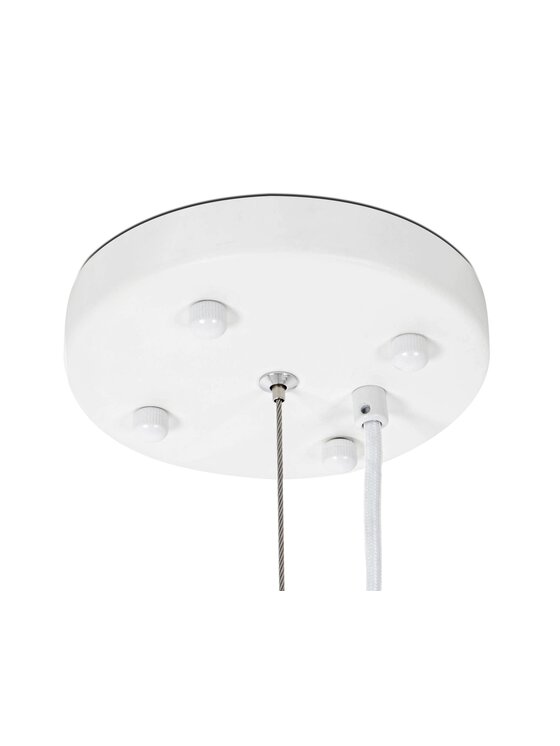 MIAhome MIAhome Lampa wisząca Japandi NEST 120 biała Biały