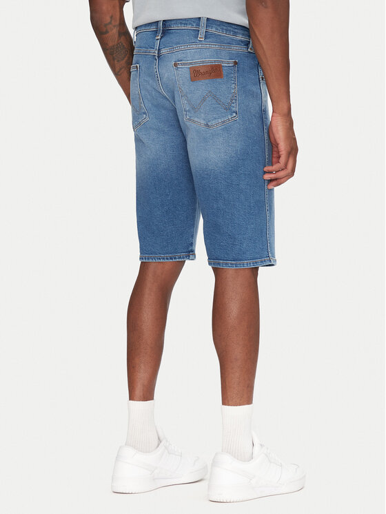 Wrangler Wrangler Džínové šortky Colton 112362488 Modrá Regular Fit