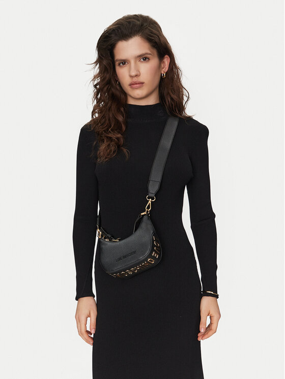 LOVE MOSCHINO LOVE MOSCHINO Ročna torba JC4019PP1MLT0000 Črna