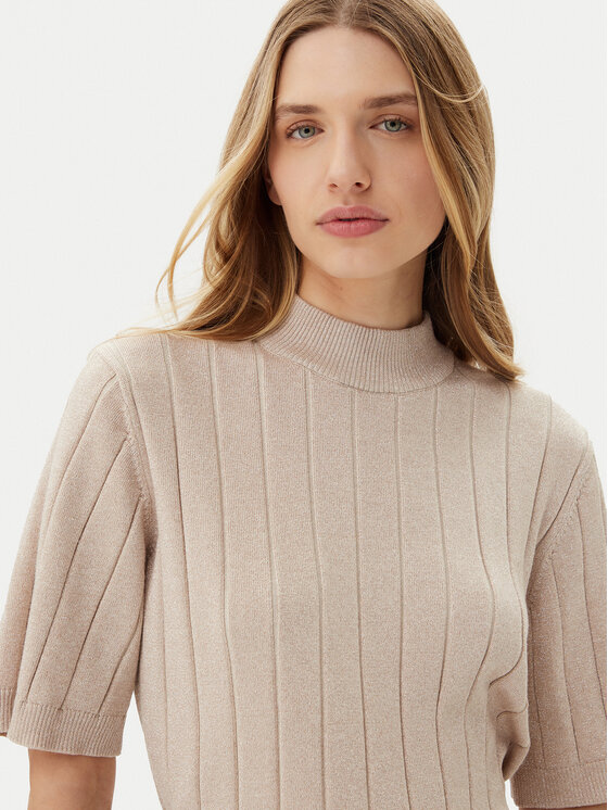 Bruuns Bazaar Bruuns Bazaar Sweater Anemones BBW4521 Bézs Regular Fit