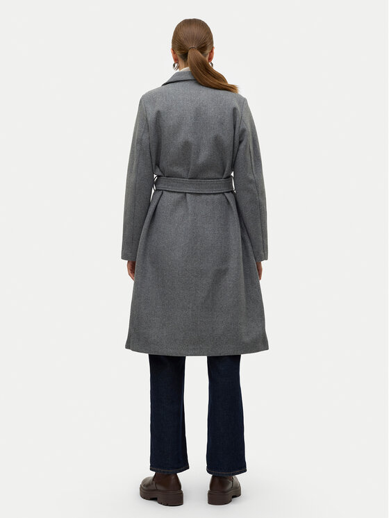 Vero Moda Vero Moda Płaszcz przejściowy Fortuneaya 10278330 Szary Regular Fit