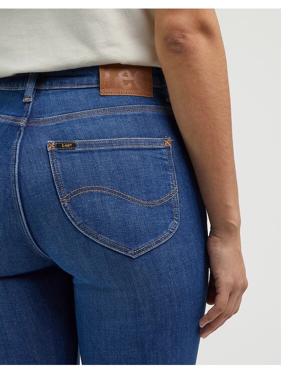 Lee Lee Jeansy BREESE BOOT Niebieski Bootcut Fit