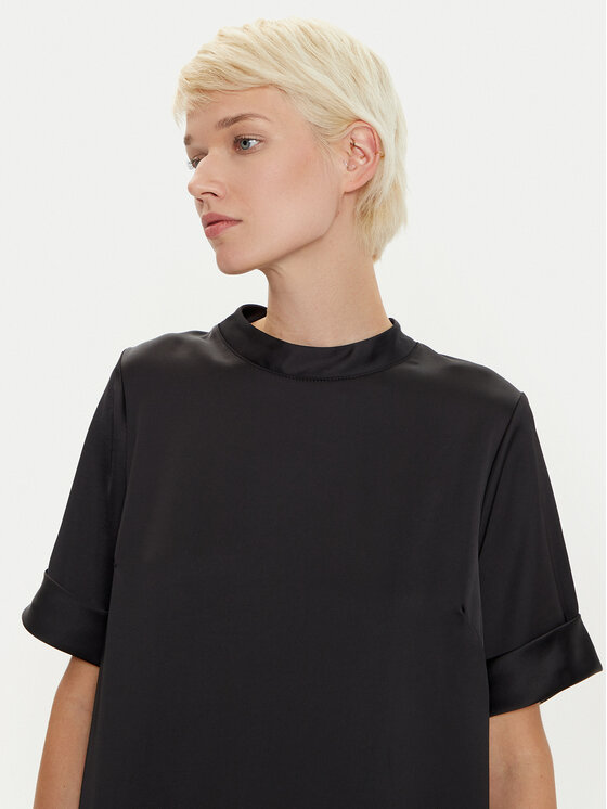 Imperial Imperial Μπλουζάκι TV52IBA Μαύρο Regular Fit