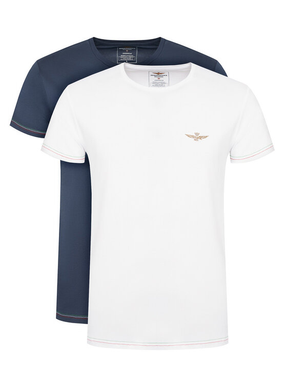Aeronautica Militare Aeronautica Militare Set de tricouri﻿ AM1UTI003B Colorat Slim Fit