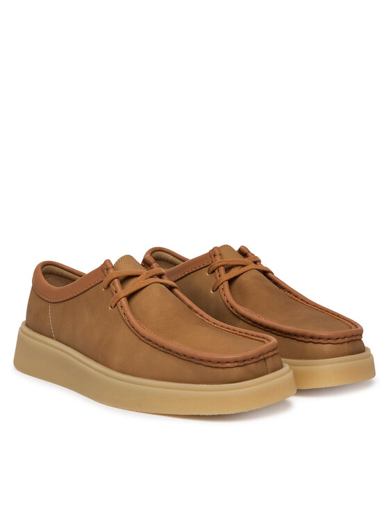 Clarks Clarks Półbuty Torview 26187196 Brązowy