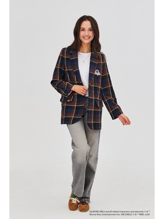 NAOKO NAOKO Marynarka Gilmore Girls Kolorowy Regular Fit