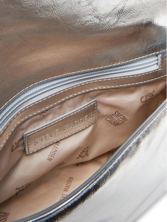 Steve Madden Steve Madden Ročna torba Bnotable SM13001564 Srebrna